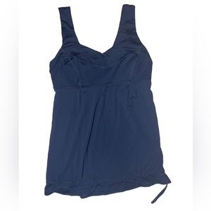 Lululemon Women's Power Technique Athletic Tank Size 8 Black  🍋🖤